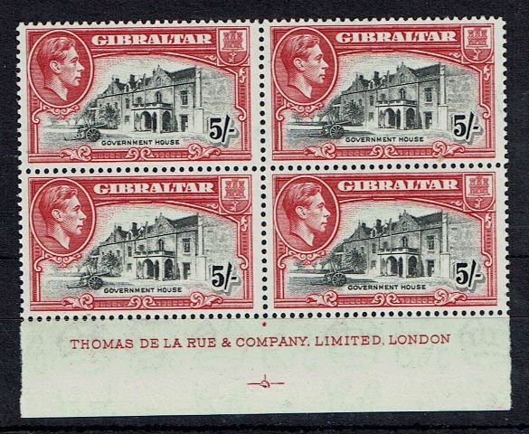 Image of Gibraltar SG 129b UMM British Commonwealth Stamp